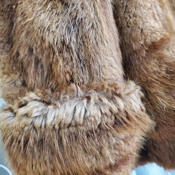 Vintage Fur Coat — For Repurposing / Craft Use Only - Picture 7 of 17